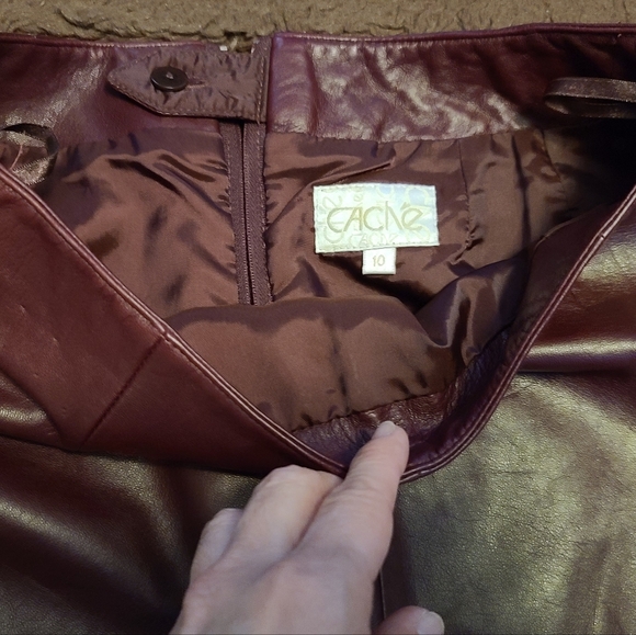 Cache Learher Coat set. - Picture 6 of 8